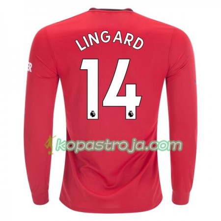 Billiga Fotbollströjor Manchester United Jesse Lingard 14 Hemma tröja 2019/20 Långärmad